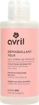 Démaquillant pour les yeux certifié BIO, Avril (150 ml)