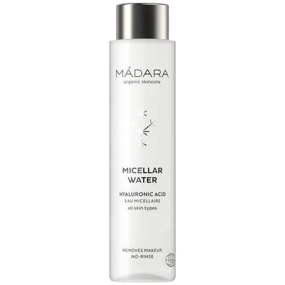 Eau micellaire à l'acide hyaluronique BIO, Madara (100 ml)