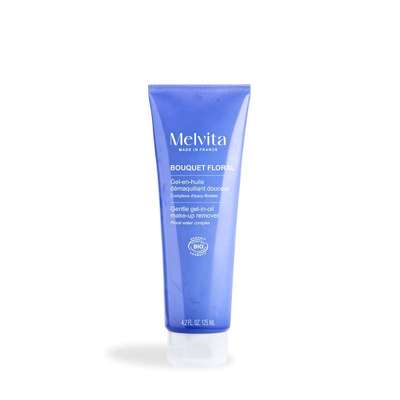 Gel-en-huile démaquillant Bouquet Floral détox BIO, Melvita (125 ml)