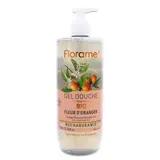 Gel douche Fleur d'oranger BIO rechargeable, Florame (750ml)