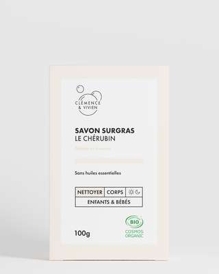 Savon solide Le Chérubin BIO, Clémence & Vivien (110 g)