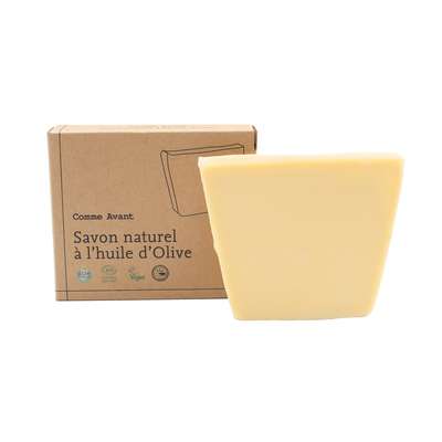 Savon solide à l'huile d'olive vegan BIO, Comme Avant (100 g)