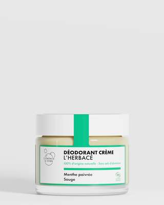 Déodorant crème L'Herbacé BIO, Clémence & Vivien (50 g)