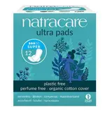 Serviette ultra super avec ailettes, Natracare (x 12)
