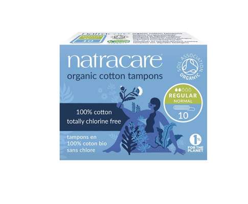 Tampon normal sans applicateur BIO, Natracare (x 10)
