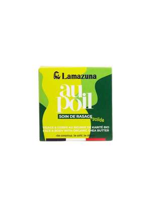 Pain de rasage solide BIO, Lamazuna (70 ml)