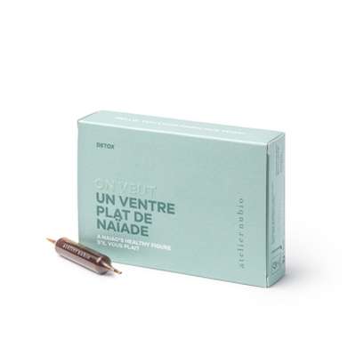 On veut... un ventre plat de naïade BIO, Atelier Nubio (20 ampoules x 10 ml)
