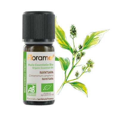 Huile essentielle de ravintsara BIO, Florame (10 ml)