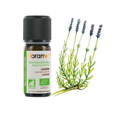 Huile essentielle de lavandin BIO, Florame (10 ml)