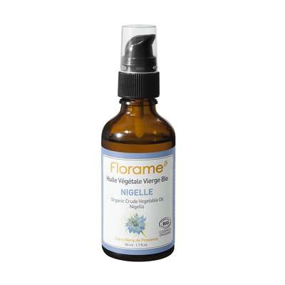 Huile végétale de nigelle BIO, Florame (50 ml)