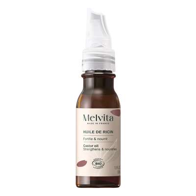 Huile végétale de ricin BIO, Melvita (50 ml)