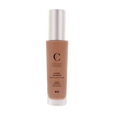 Fond de teint fluide Hydra Jeunesse N°26 Beige ambré, Couleur Caramel (30 ml)