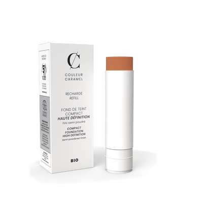 Recharge Fond de teint Compact Haute Définition N°14 Beige halé, Couleur Caramel (9 g)