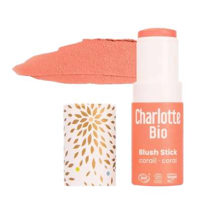 Blush Stick Corail BIO, Charlotte Bio (5 g)
