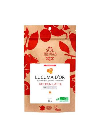 Boisson instantané Golden Latte BIO, Sol Semilla (80 g)