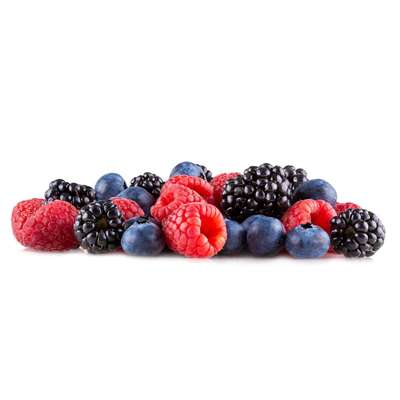 Barquette trio mûres, framboises et myrtilles (250 g)