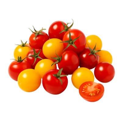 Barquette de tomates cerises couleur BIO de Bretagne - Direct producteur (250 g), France