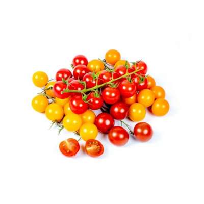 Barquette de tomates cerises couleur "sans pesticides" de Bretagne - Direct producteur (350 g), France