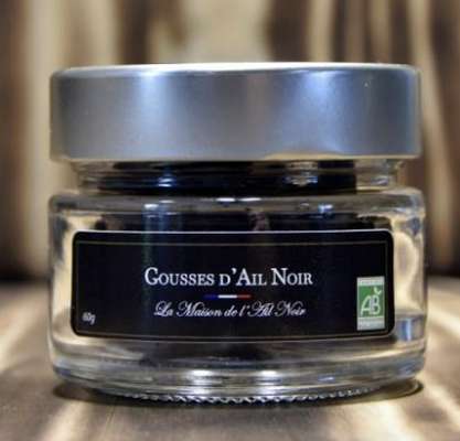 Gousse d'ail noir BIO, La Maison de l'Ail Noir (60 g)