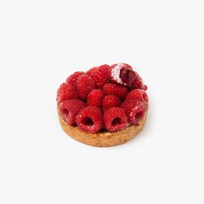 Tarte aux framboises individuelle, La grande épicerie de Paris (100g)