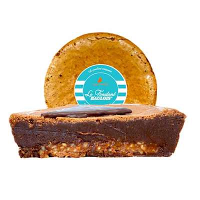 Fondant Baulois 4/5 pers praliné craquant, Le Fondant Baulois (1 pièce, 300 g)