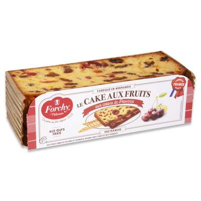 Cake aux fruits, Forchy Pâtissier (275 g)