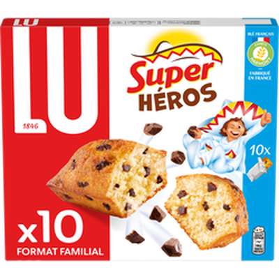 Pépito choco pépites de chocolat, Lu (x 10, 300 g)