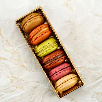 Boîte de 6 macarons, La Grande Épicerie de Paris (x 6, 102 g)