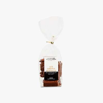 Crêpes dentelle au chocolat au lait, La Grande Epicerie de Paris (100 g)