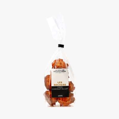 Les rochers - Coco, chocolat au lait, La grande épicerie de Paris (150g)