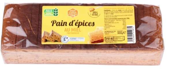 Pain d'épice miel, Les Ruchers du Gue (300 g)
