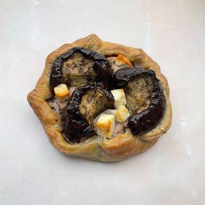 Tarte fine aubergine, La Grande Épicerie de Paris (140 g)