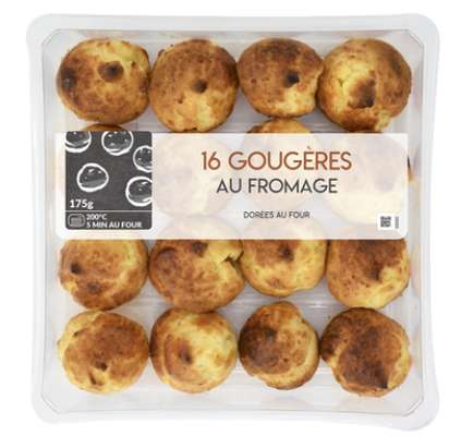 Gougères comté emmental, Mix Buffet (x 16, 175 g)