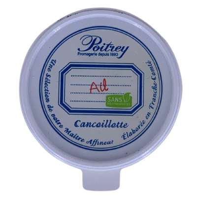Cancoillotte à l'ail, Poitrey La Belle Etoile (200 g)