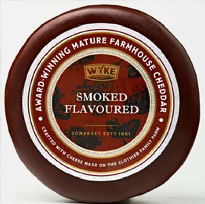 Cheddar cire Smoked, Wyke Farms Wyke (100 g)