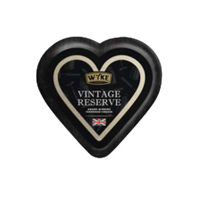 Cheddar vintage réserve coeur 18 mois d'affinage 34% MG, Wyke Farms (100 g)