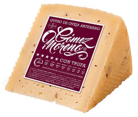 Manchego semi curado à la truffe, Gomez Moreno (environ 250 g)