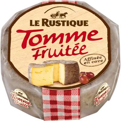 Tomme fruitée au lait pasteurisé, Le Rustique (280 g)