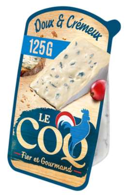 Fromage doux et crémeux, Le Coq (125 g)