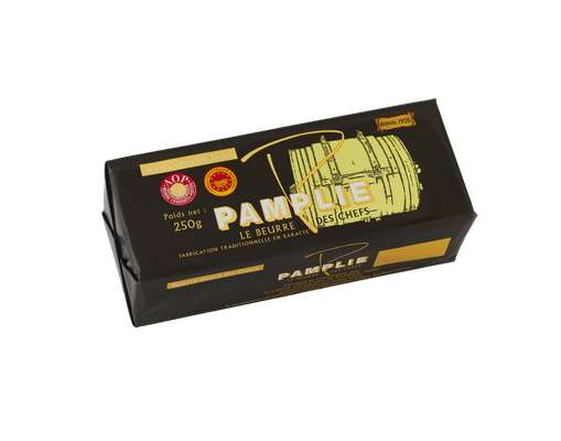 Beurre extra fin doux Pamplie (250 g)