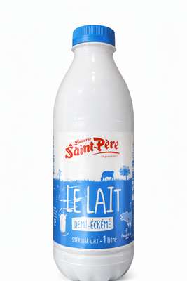 Lait demi-écrémé, Saint Père (1 L)