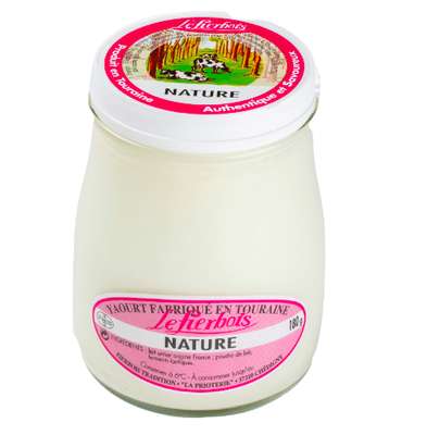 Yaourt nature, Fierbois (180 g)