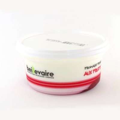 Fromage frais à la framboise, Beillevaire (150 g)