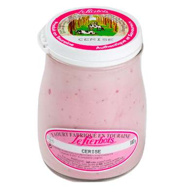 Yaourt à la cerise, Fierbois (180 g)