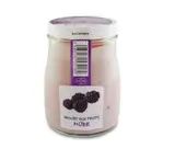 Yaourt à l'ancienne aux fruits mûre, Beillevaire (180 g)