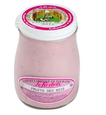 Yaourt aux fruits des bois, Fierbois (180 g)