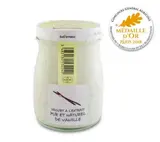 Yaourt à l'ancienne extrait de vanille, Beillevaire (180 g)