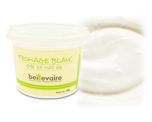 Fromage blanc 0%, Beillevaire (50 cl)