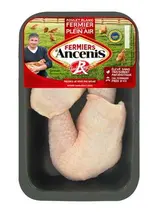 Cuisses de poulet fermier blanc d'Ancenis (x 2, environ 650 - 700 g)