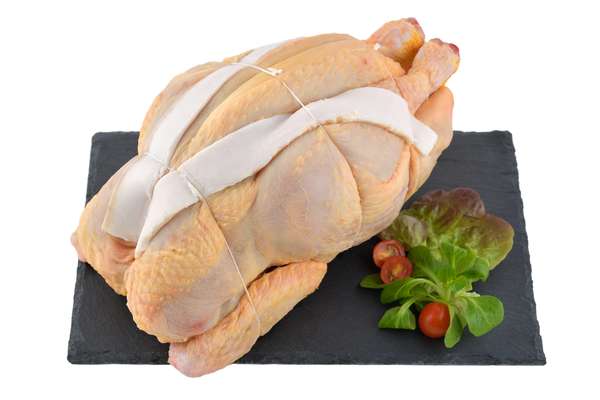 Poulet fermier de l'Aveyron, ferme de Quintard pour Maison Conquet (entre 1.6 et 1.7 kg)